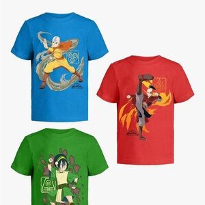 Avatar The Last Airbender Graphic T-Shirts Set